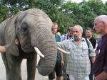 03.09.2005:  Guided tour at Tierpark Berlin