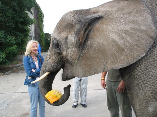 03.09.2005:  Guided tour at Tierpark Berlin