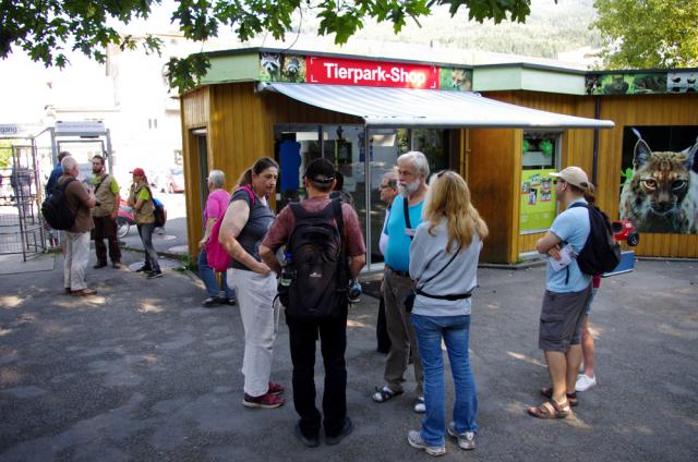 11.09.2016 Guided tour at Tierpark Goldau