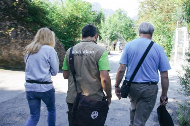 11.09.2016 Guided tour at Tierpark Goldau